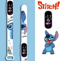 Relógio Digital Infantil Disney Stitch - À Prova D'Água & LED Luminosa