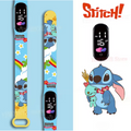 Relógio Digital Infantil Disney Stitch - À Prova D'Água & LED Luminosa