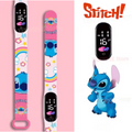 Relógio Digital Infantil Disney Stitch - À Prova D'Água & LED Luminosa