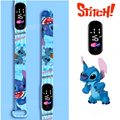 Relógio Digital Infantil Disney Stitch - À Prova D'Água & LED Luminosa