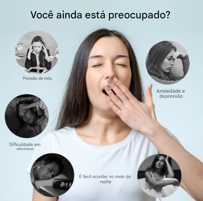 Dispositivo Portátil Anti Insônia, Terapia do Sono & Ansiedade Noturna