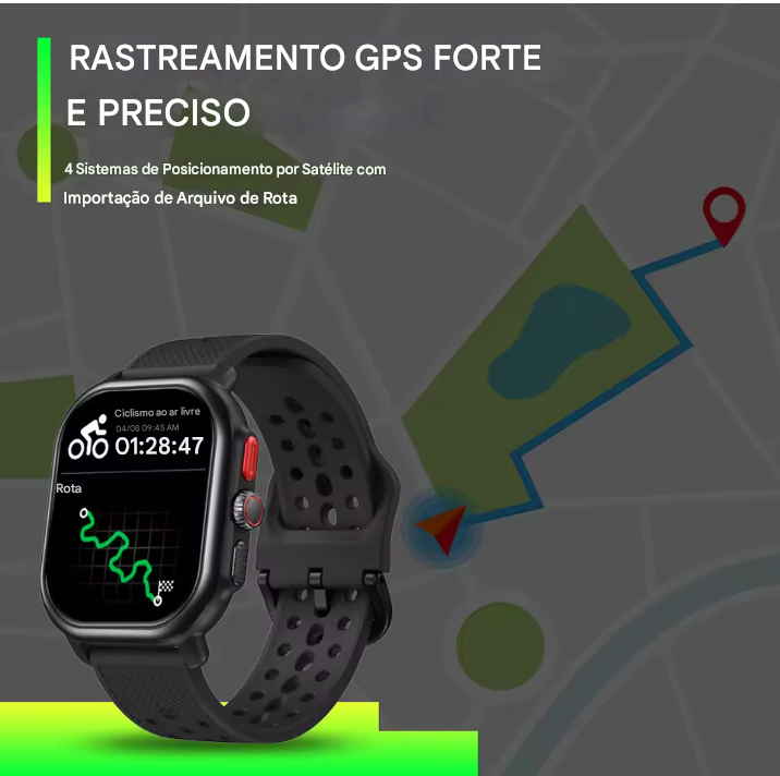 Smartwatch Zeblaze Beyond 3 Pro GPS - Relógio Inteligente com Display Amoled 2,15 Pol. Integrado