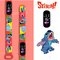 Relógio Digital Infantil Disney Stitch - À Prova D'Água & LED Luminosa