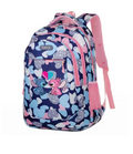 Mochila Escolar Feminina Disney Stitch - Ampla Capacidade Interna