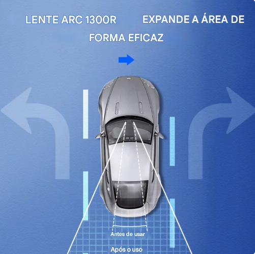 Retrovisor Automotivo Interno Antirreflexo SEAMETAL