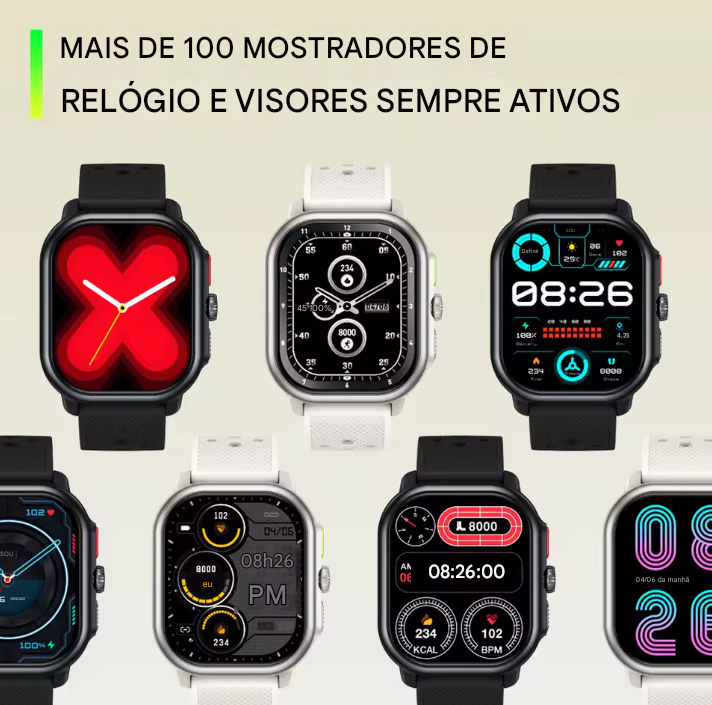 Smartwatch Zeblaze Beyond 3 Pro GPS - Relógio Inteligente com Display Amoled 2,15 Pol. Integrado