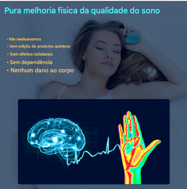 Dispositivo Portátil Anti Insônia, Terapia do Sono & Ansiedade Noturna